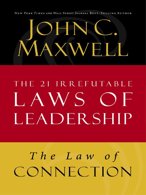 Title details for Law of Connection by John C. Maxwell - Wait list